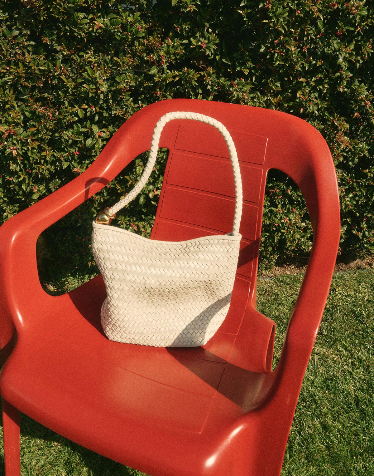 The Signature Woven Shoulder Bag