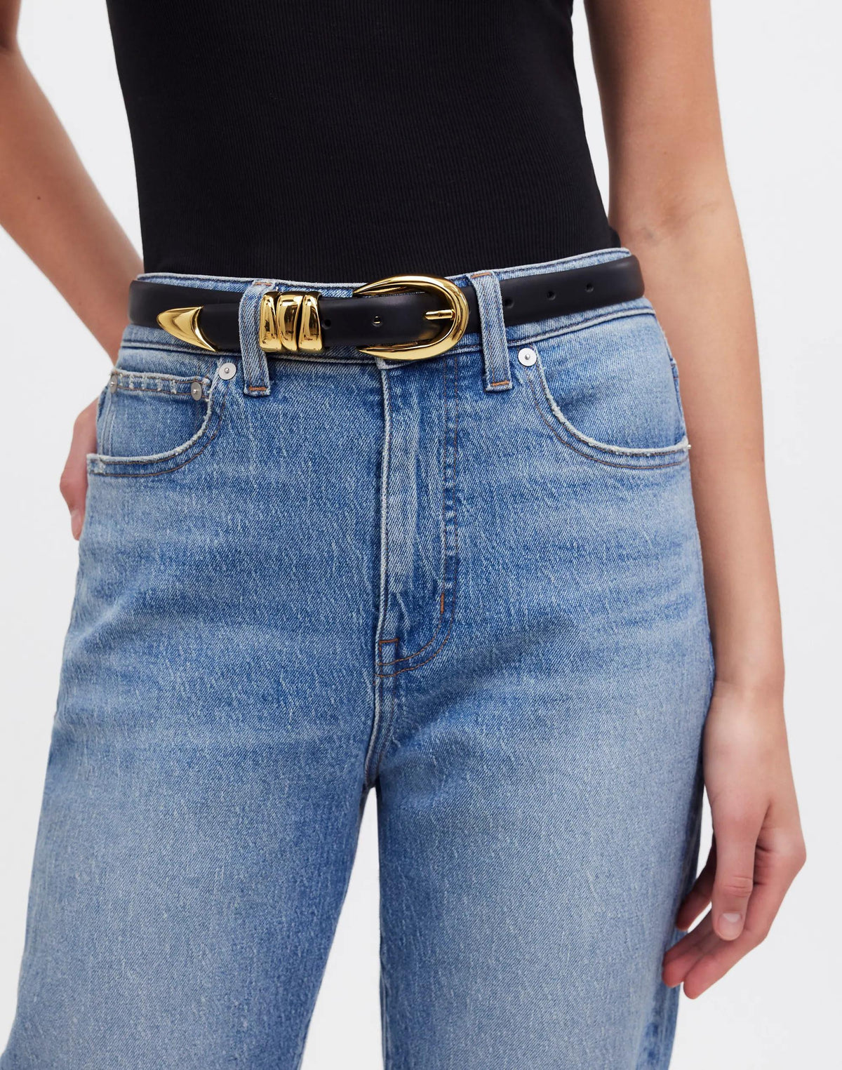 Triple Metal Keeper Belt