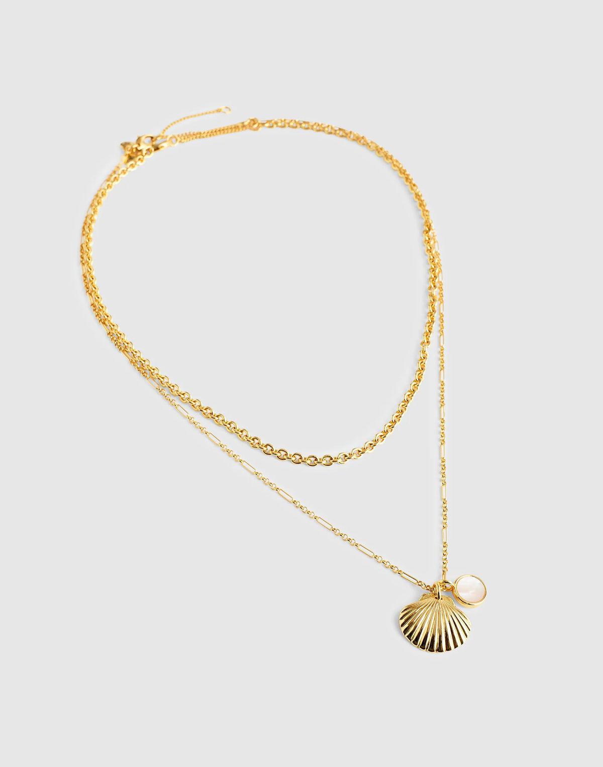 Two-Pack Mother-of-Pearl Necklace Set