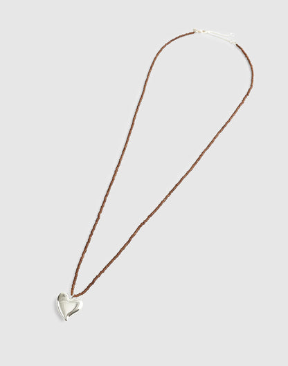Beaded Pendant Necklace