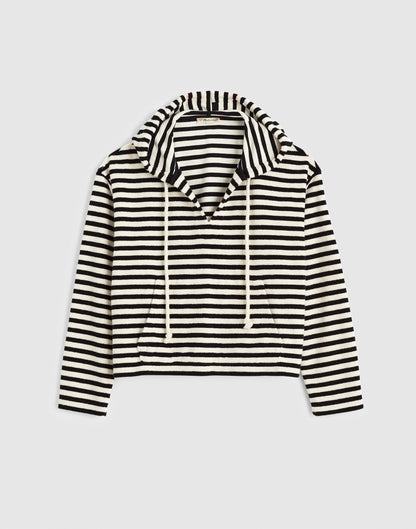 Drawstring Hoodie in Terry