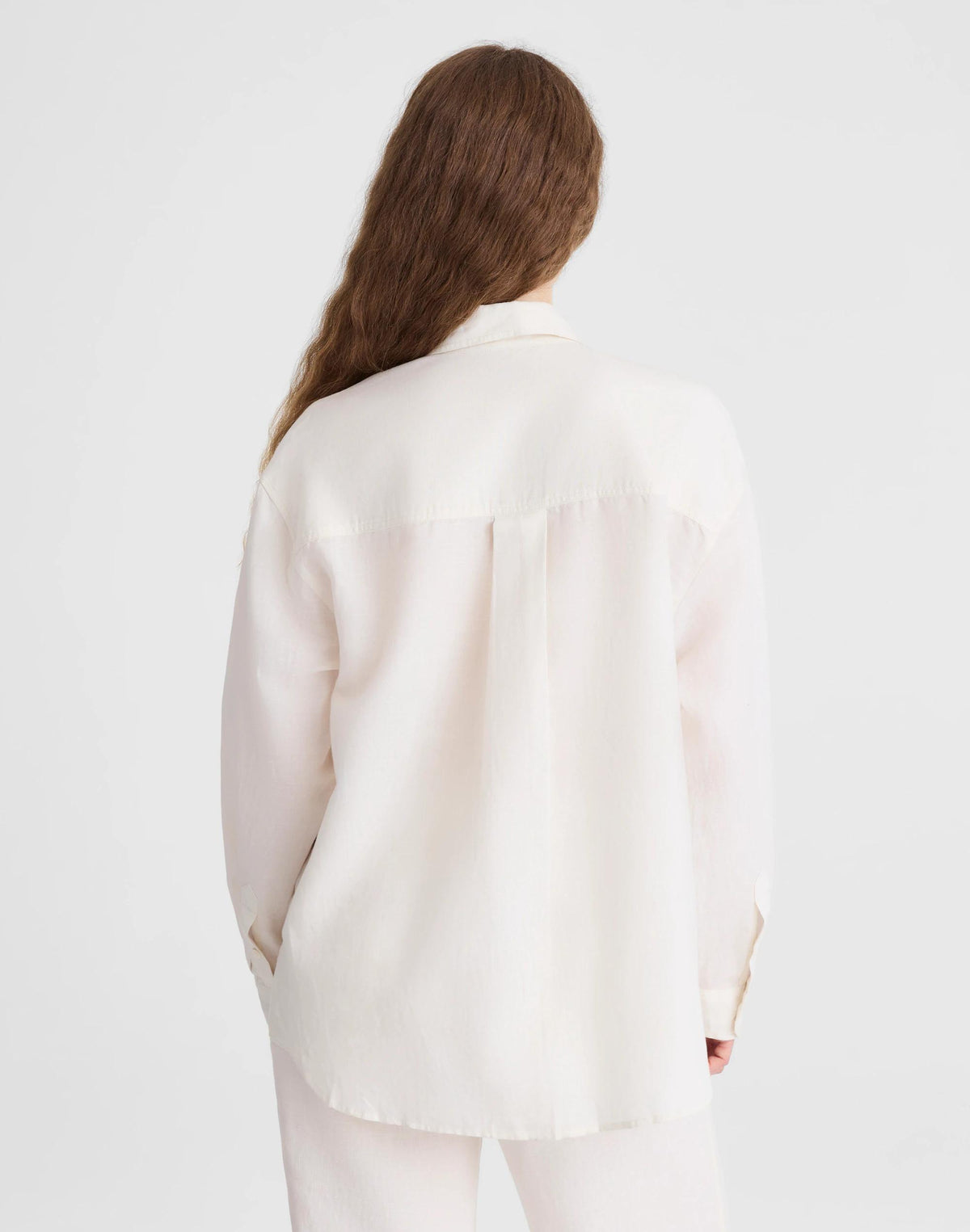 The Easy Shirt in Linen Blend