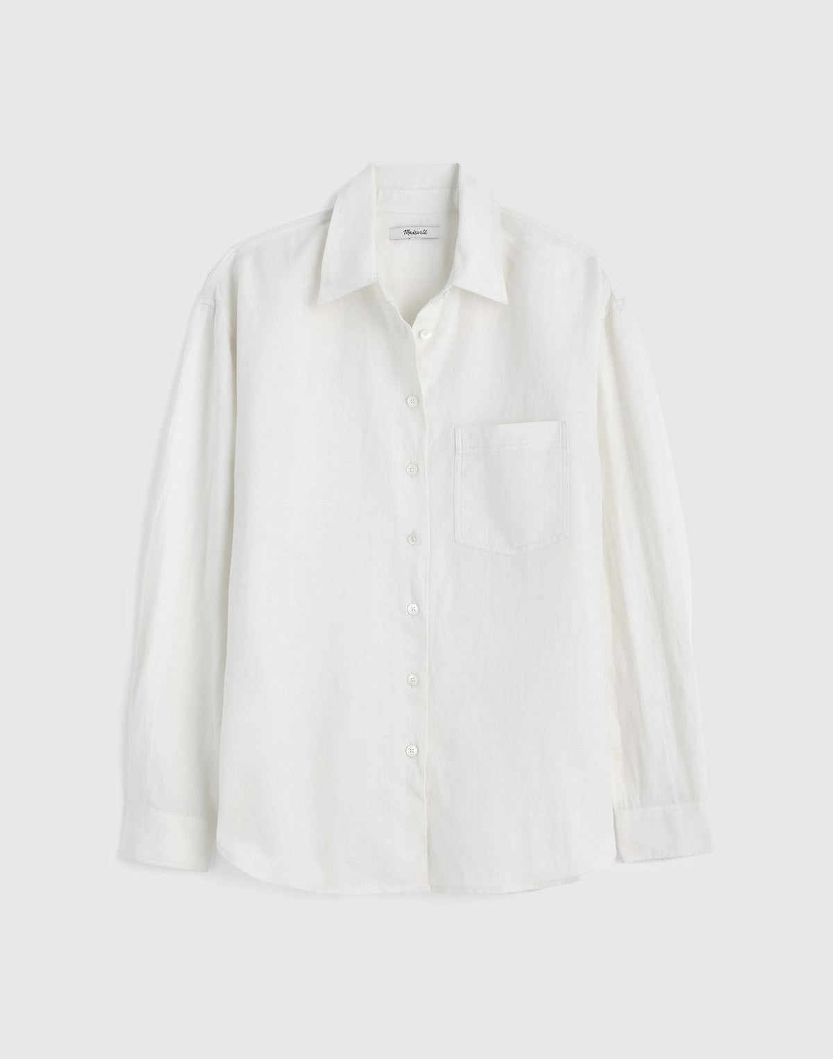 The Easy Shirt in Linen Blend