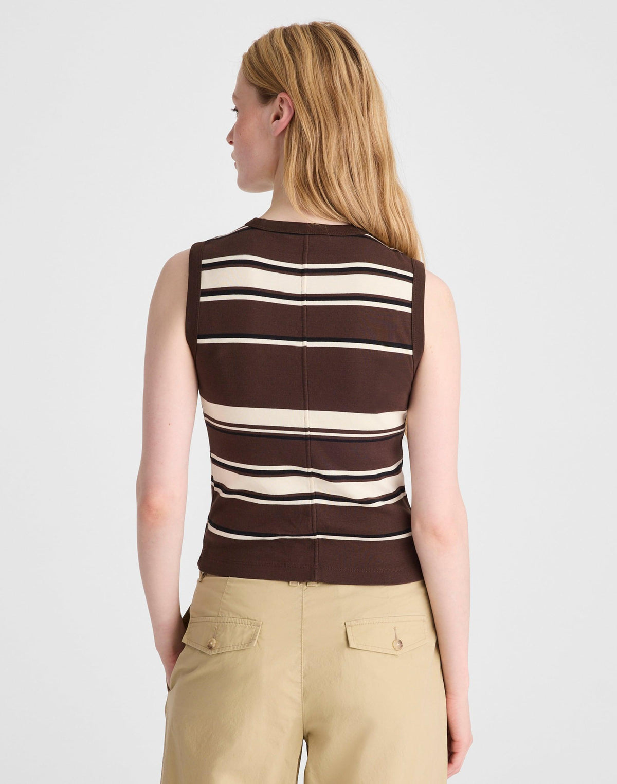 The '90s Shell Tank in Compact Cotton