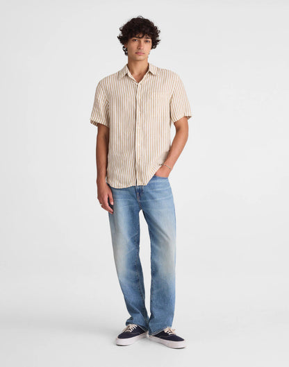 The Allday Short-Sleeve Shirt in Linen
