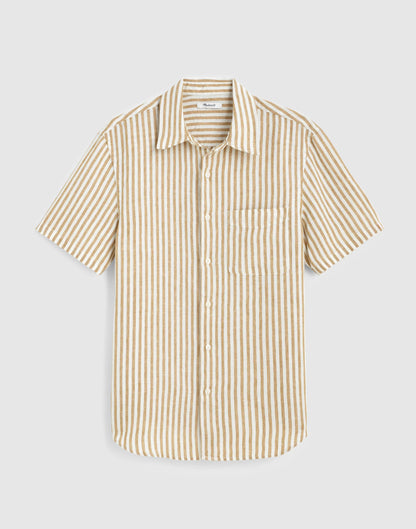The Allday Short-Sleeve Shirt in Linen