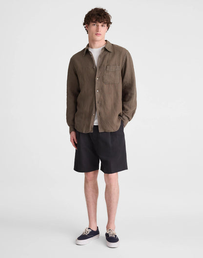 Button-Up Shirt in Linen