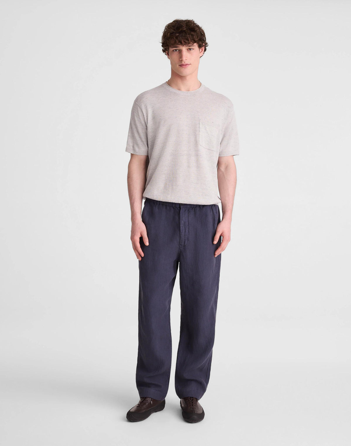 Pull-On Pant in Linen