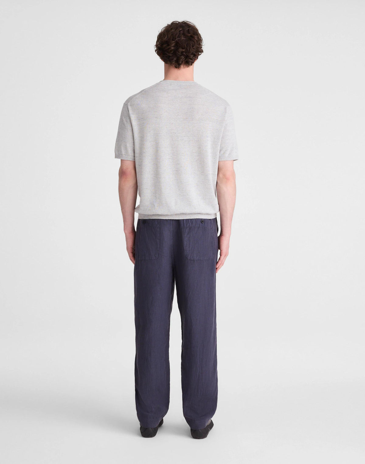 Pull-On Pant in Linen