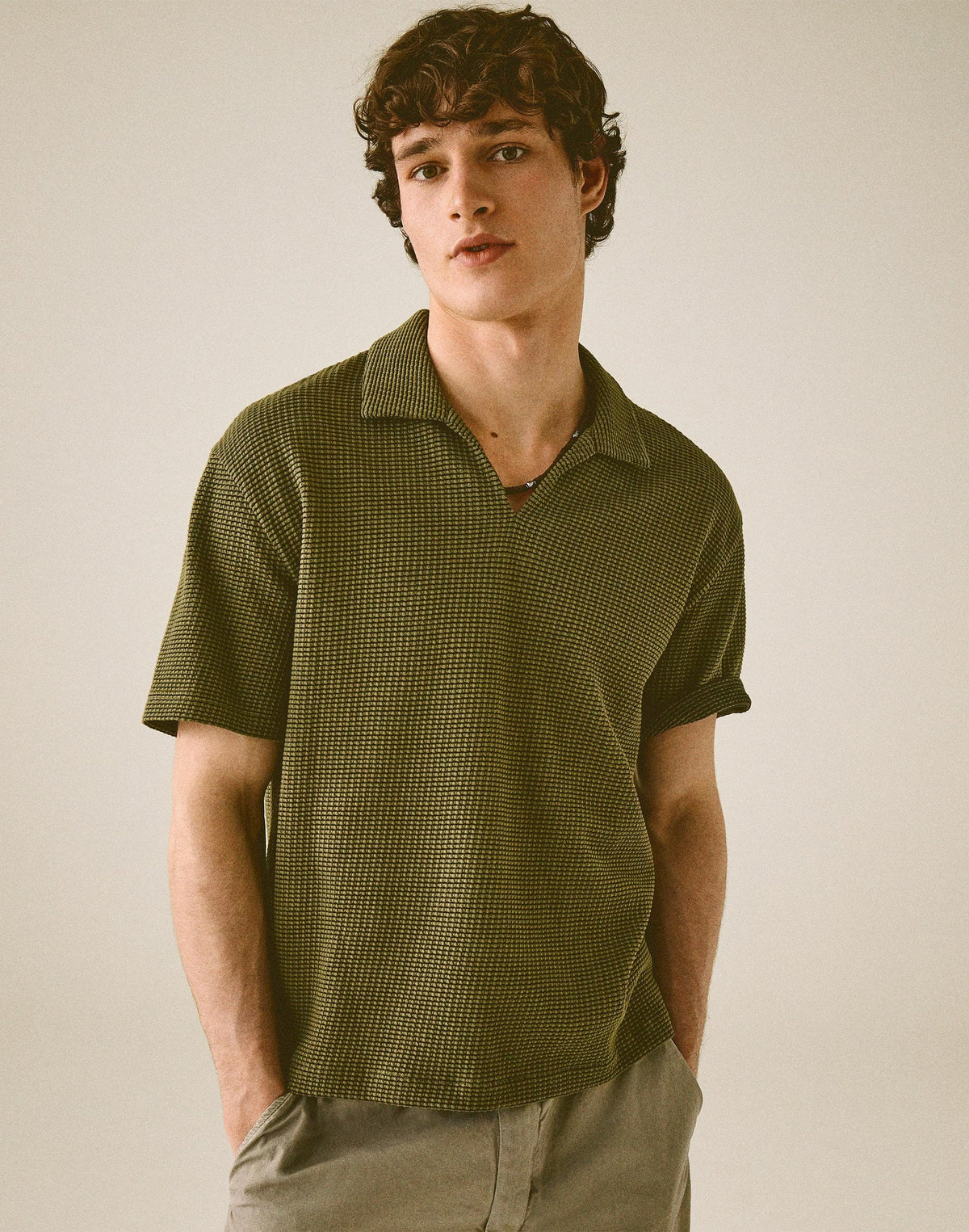 Skipper Polo in Jacquard