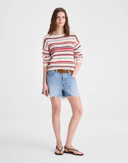 Boatneck Pullover Sweater