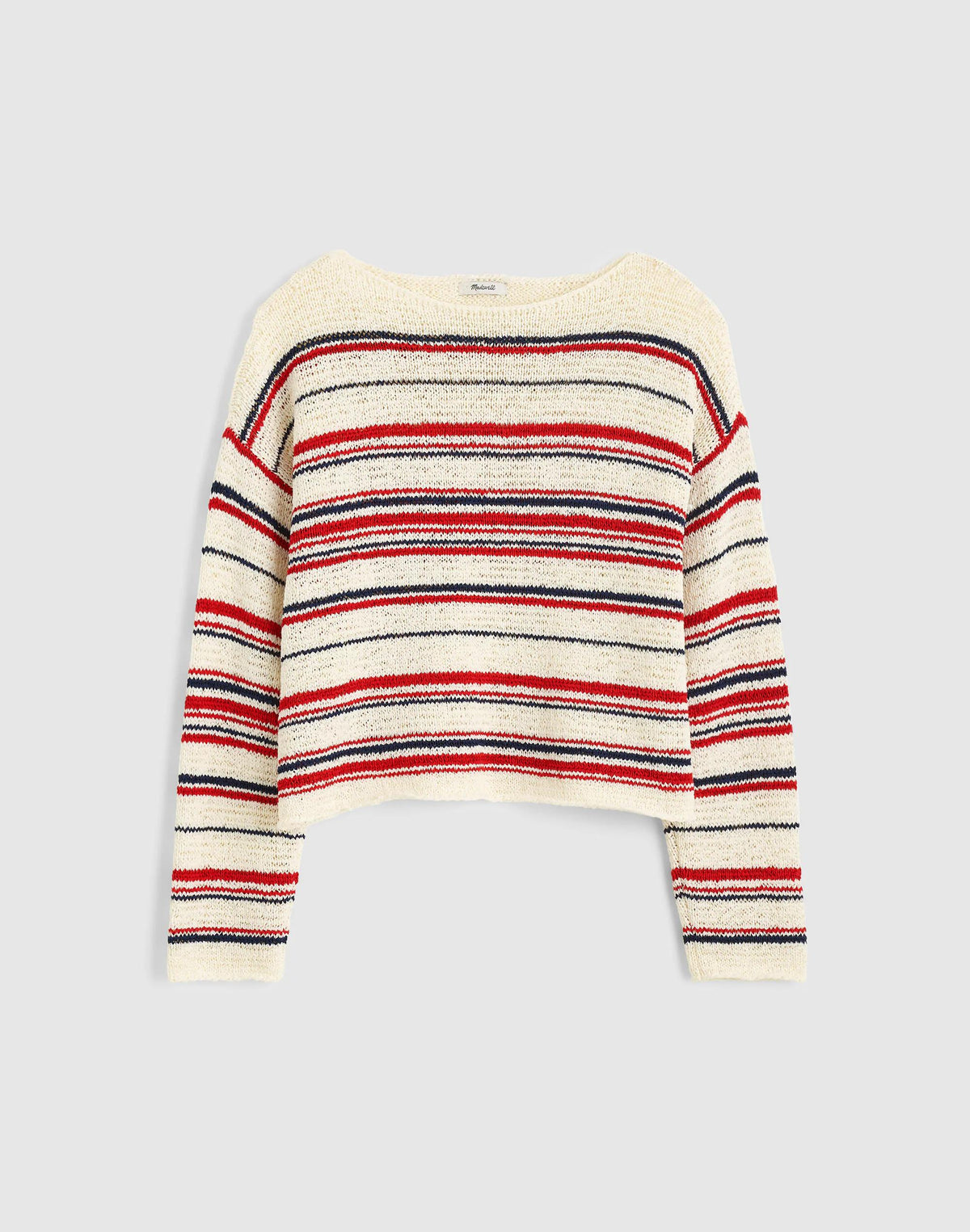 Boatneck Pullover Sweater