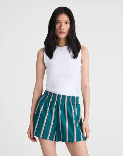 Madewell x Shopbop Pull-On Shorts in Poplin