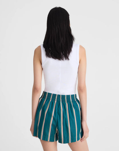 Madewell x Shopbop Pull-On Shorts in Poplin