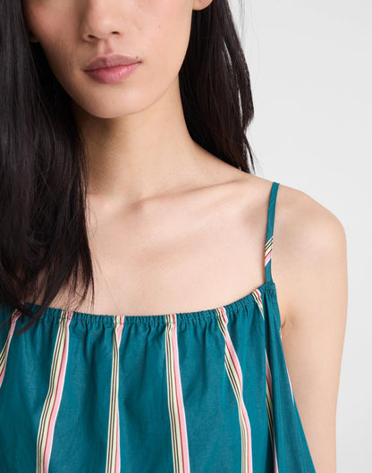 Madewell x Shopbop Gathered A-Line Midi Dress