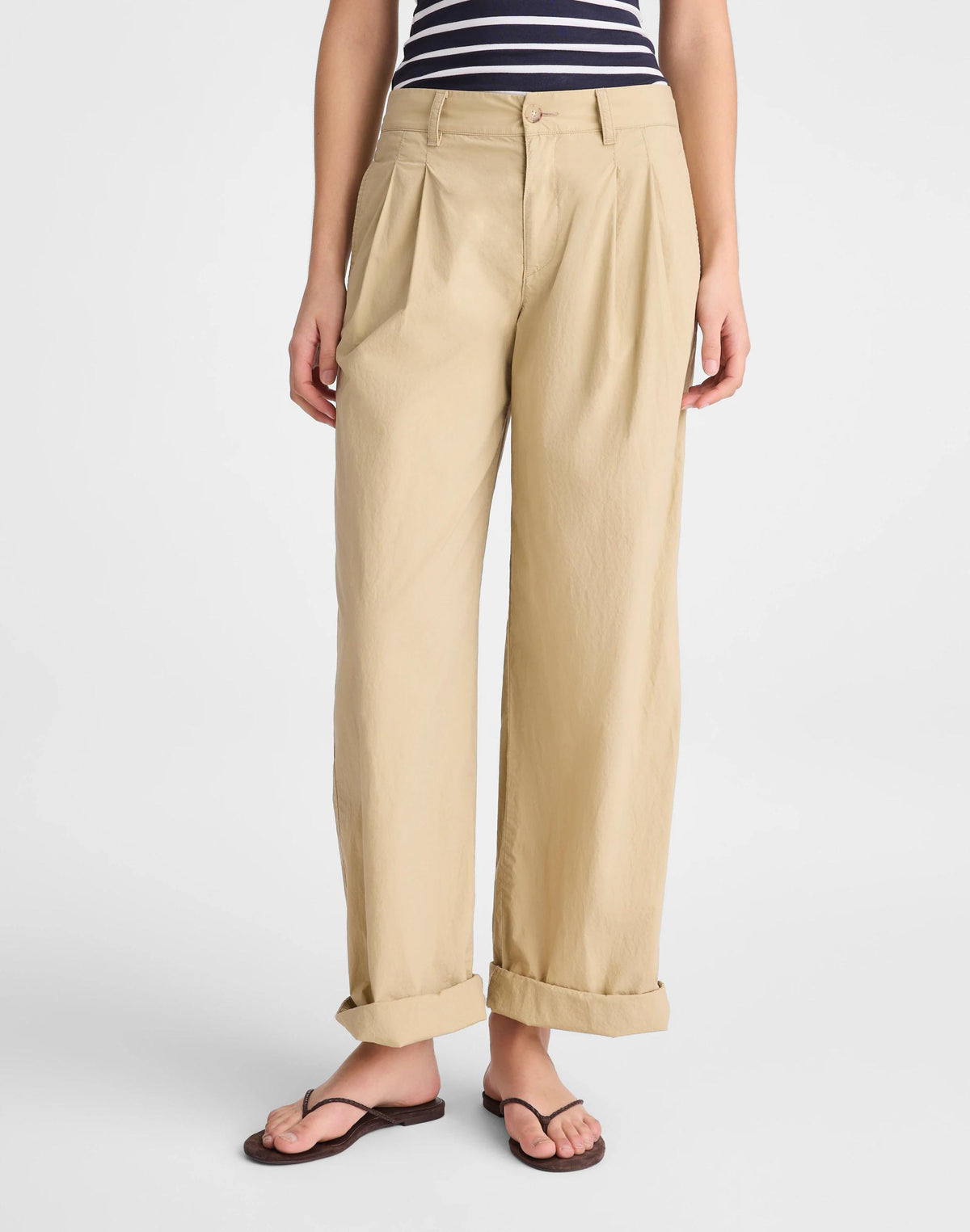 The Everyday Trouser in Poplin