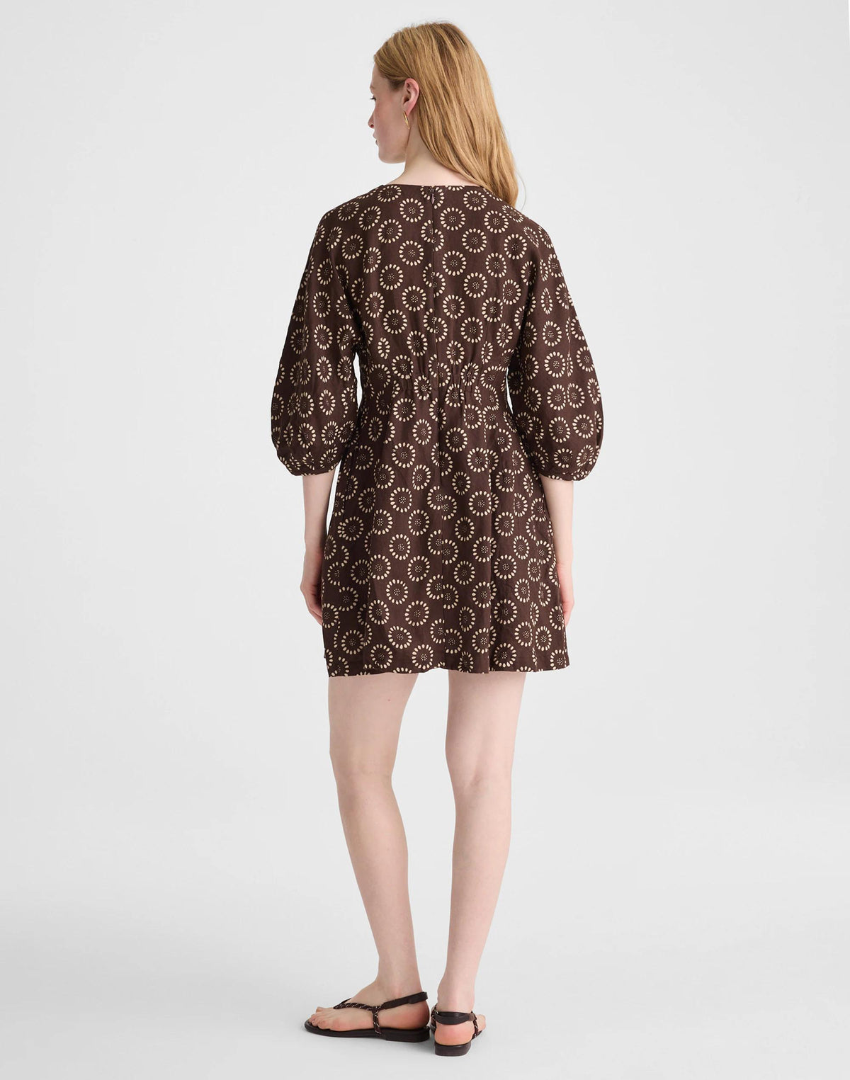 Splitneck Mini Dress