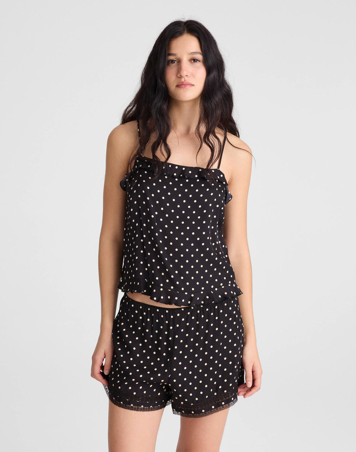 Ruffled Cami Top