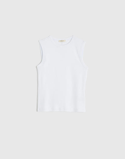The '90s Shell Tank in Compact Cotton