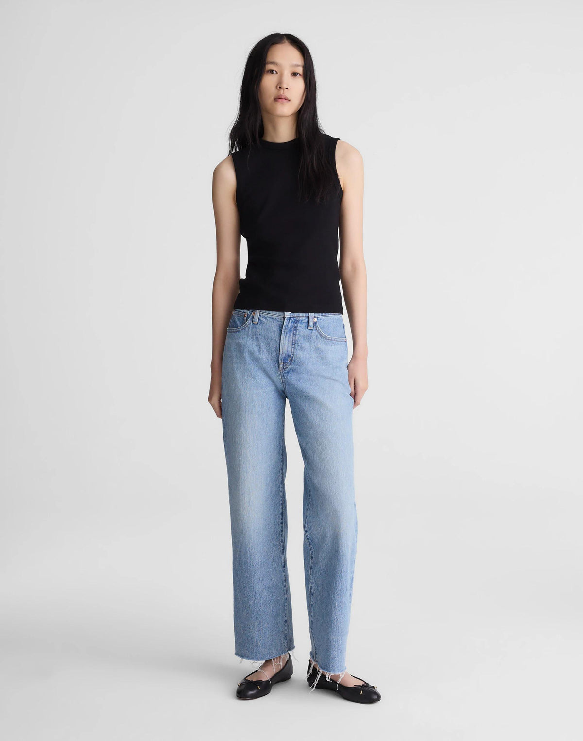 The '90s Shell Tank in Compact Cotton