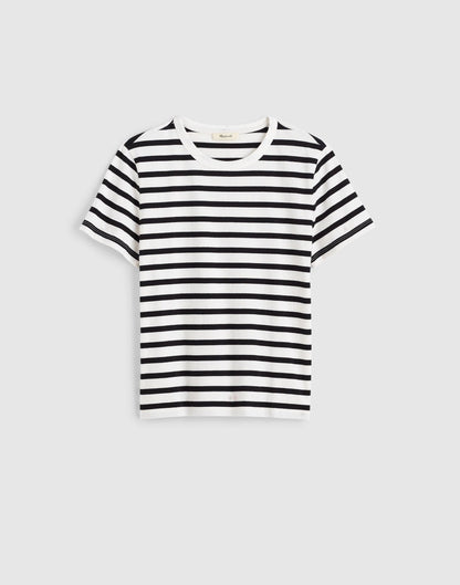 The Perfect Crewneck Tee in Allday Jersey