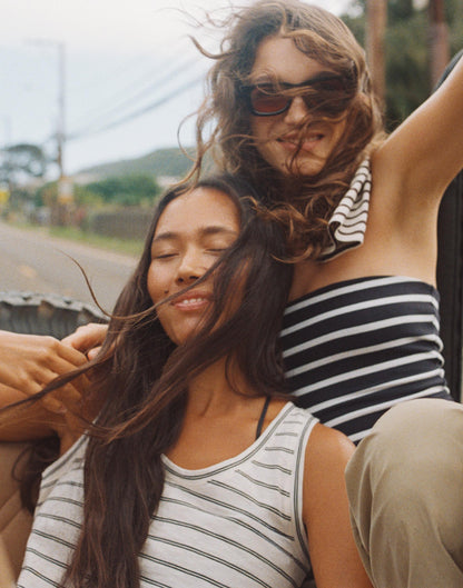 The Easy Crop Scoopneck Tank in Soft Slub
