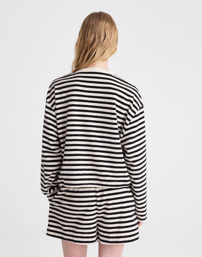 Tie-Waist Top in Terry
