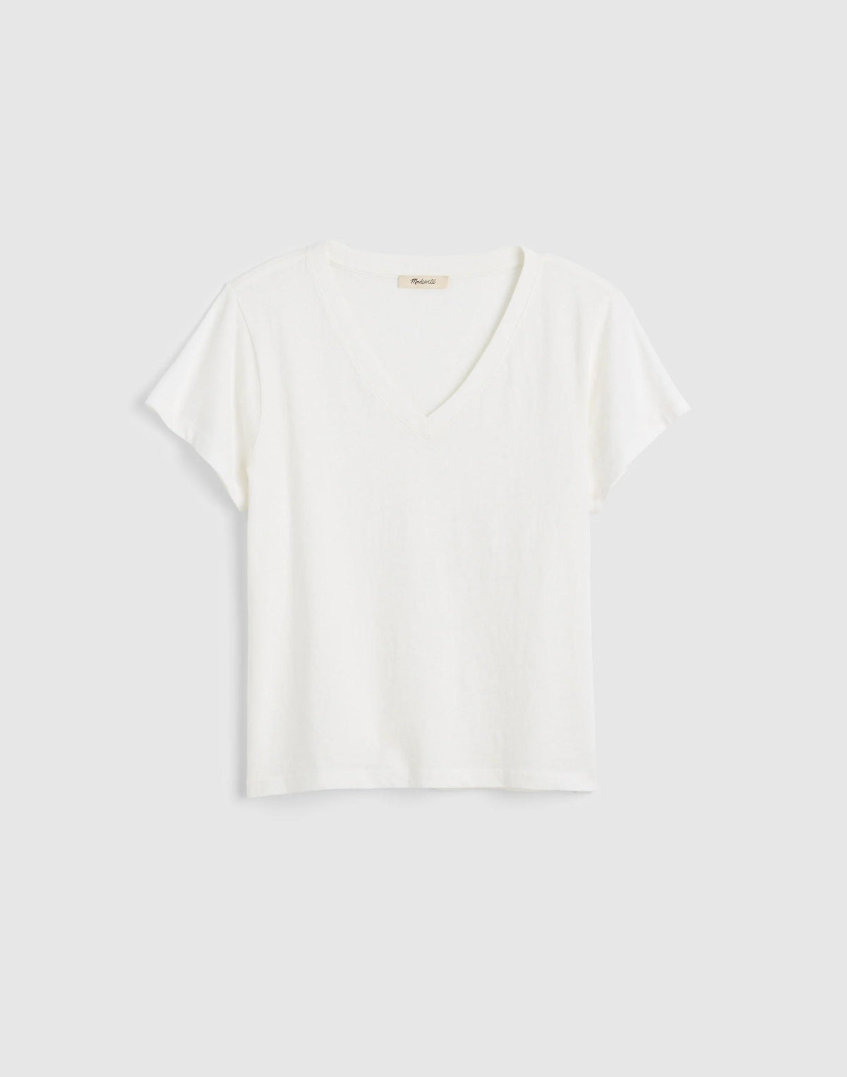 The Relaxed V-Neck Tee in Vintage Jersey