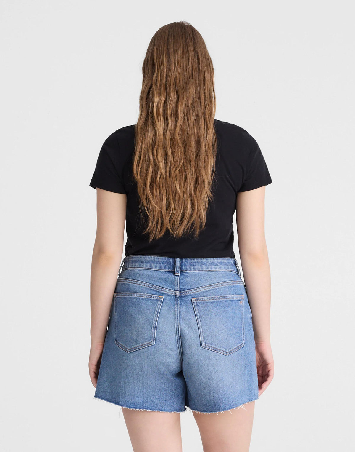 The Curvy Perfect Vintage Mid-Length Jean Short