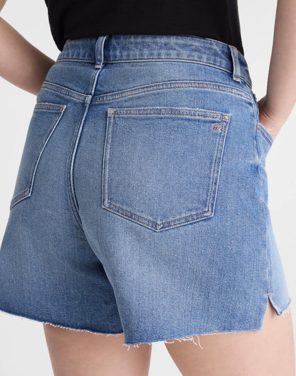 The Curvy Perfect Vintage Mid-Length Jean Short