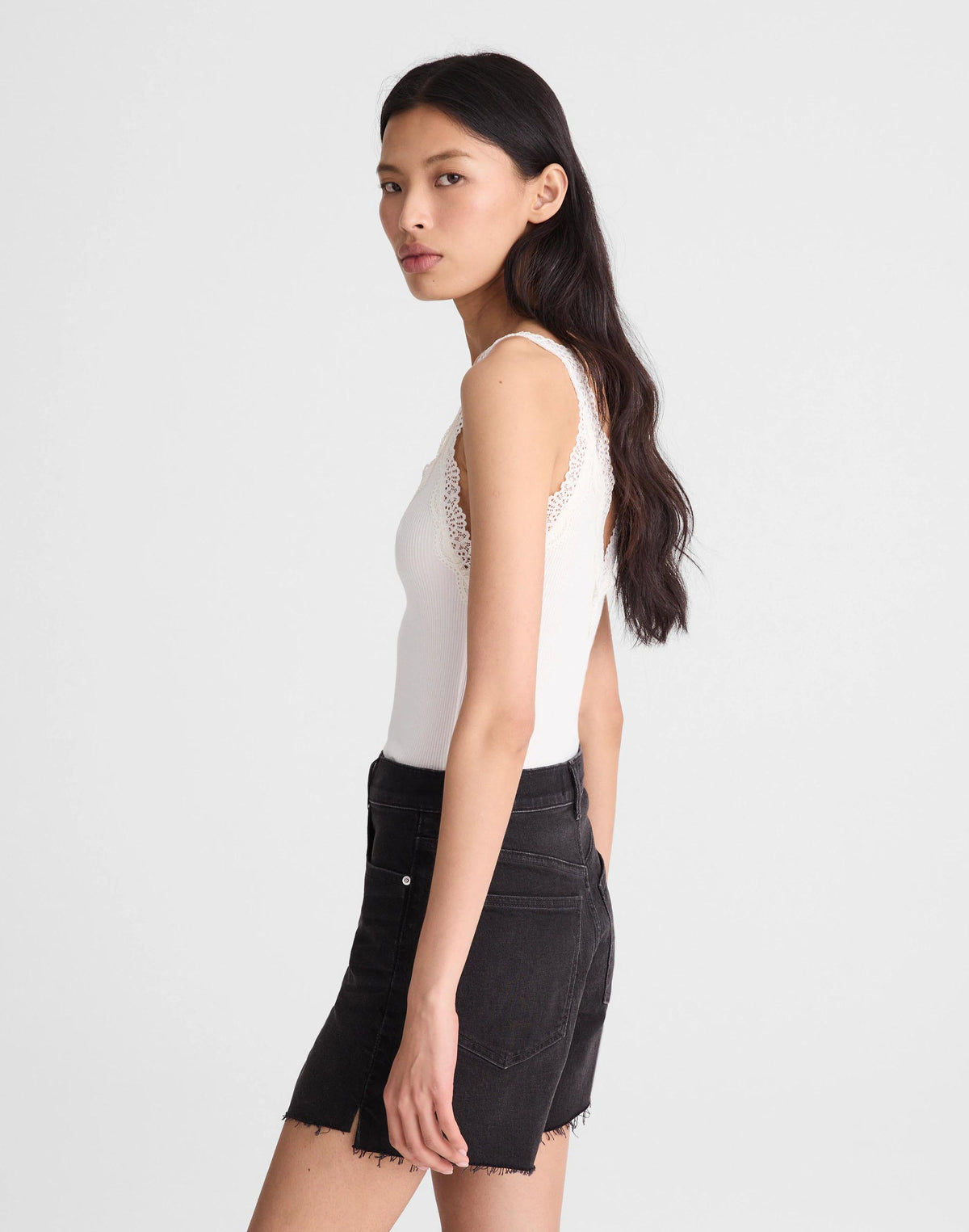The Perfect Vintage Mid-Length Jean Short