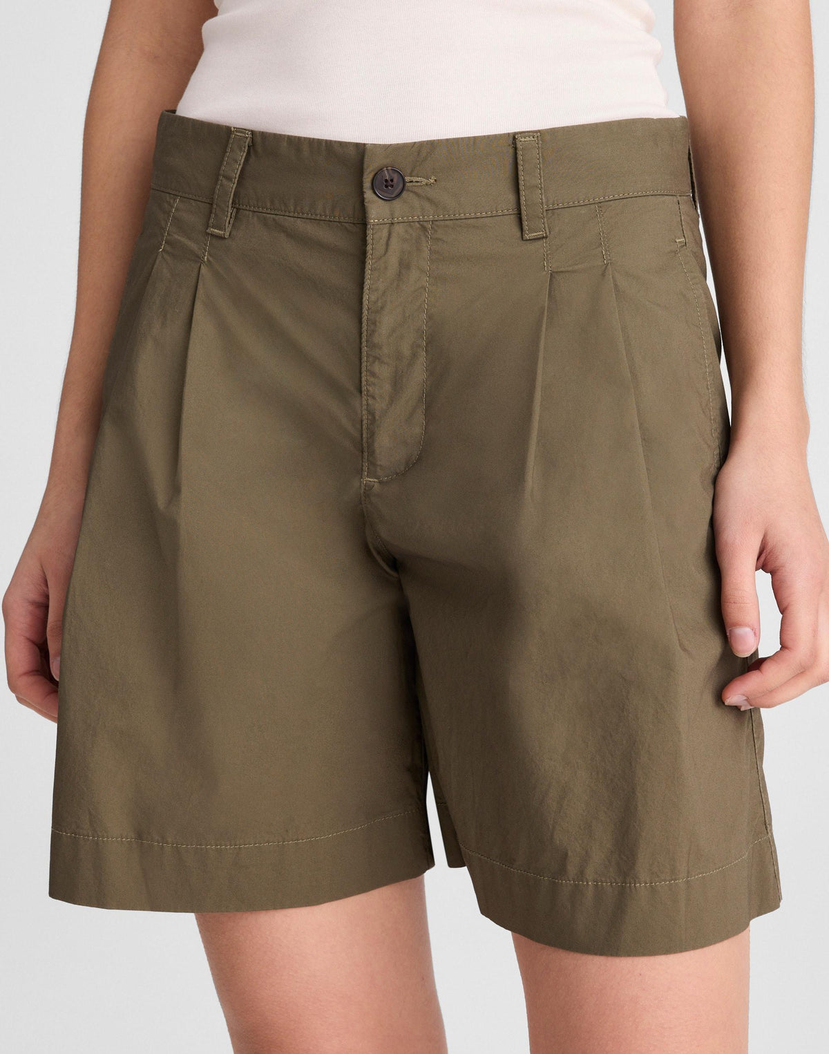 The Everyday Trouser Short in Poplin