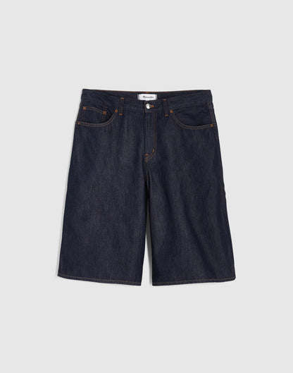 The V-Waist Bermuda Short in Airy Denim