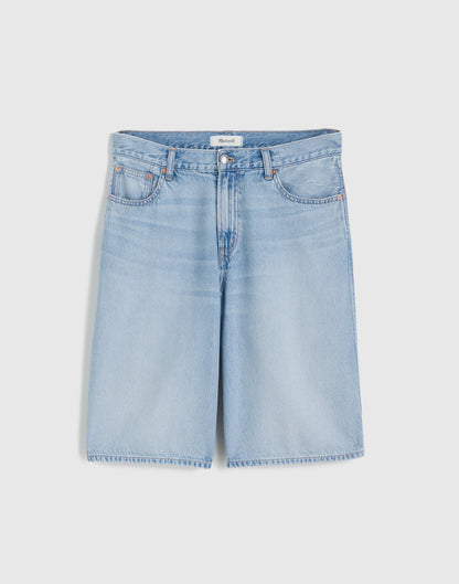 The V-Waist Bermuda Short in Airy Denim