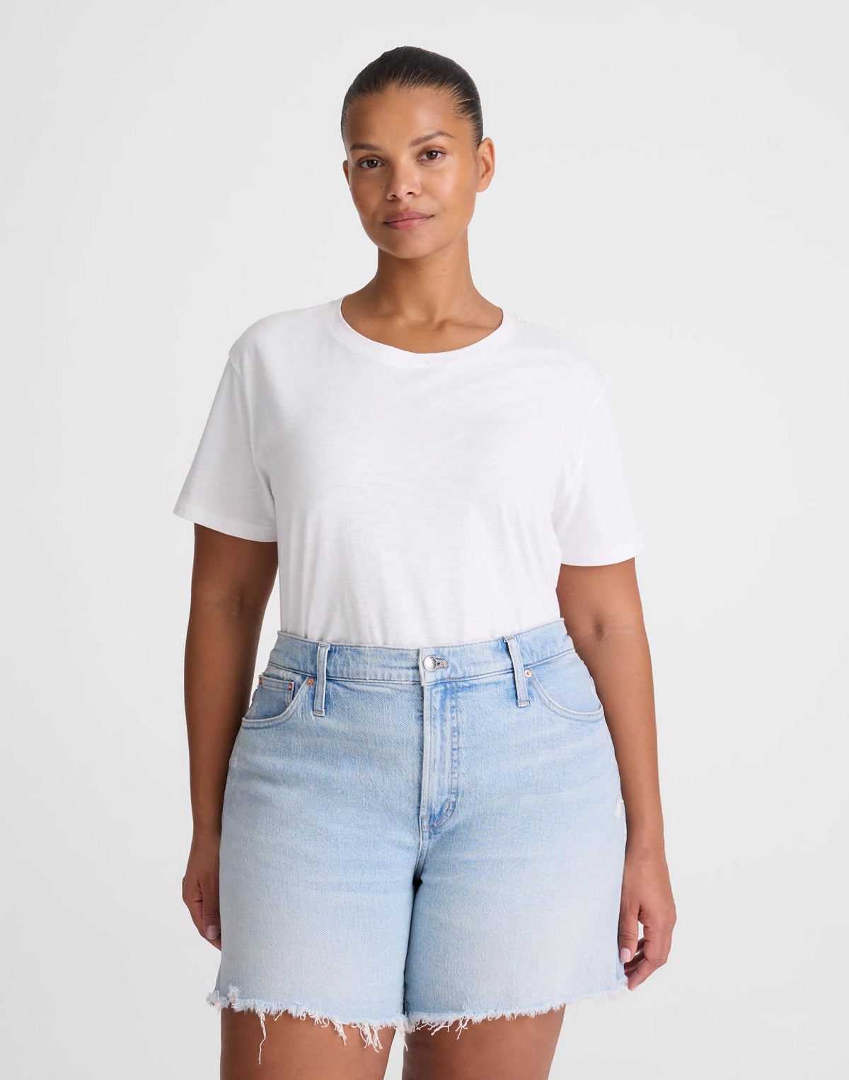 The Plus Perfect Vintage Mid-Length Short