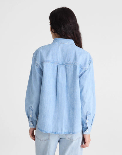 The Denim Easy Shirt in Laguna Wash