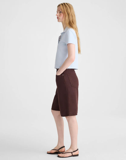 Shrunken Polo in Cotton Pique