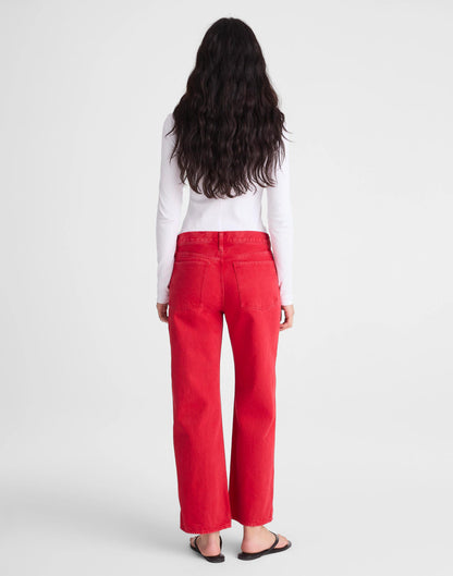 Low-Slung Baggy Crop Jean