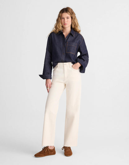 The Perfect Vintage Wide-Leg Crop Jean