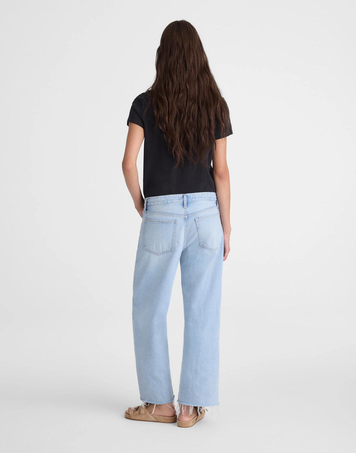 Low-Slung Baggy Crop Jean