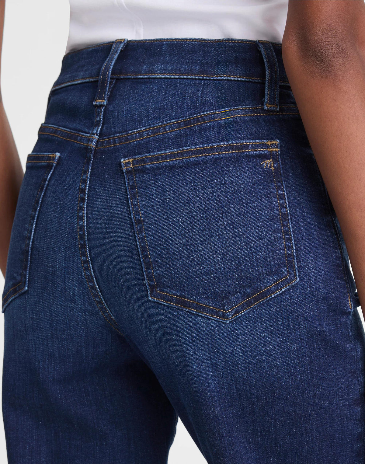 The Wide-Leg Jean in Super Stretch Denim