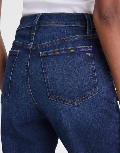 The Wide-Leg Jean in Super Stretch Denim