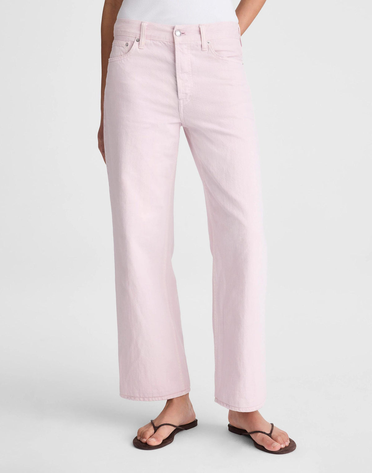 Low-Slung Baggy Crop Jean