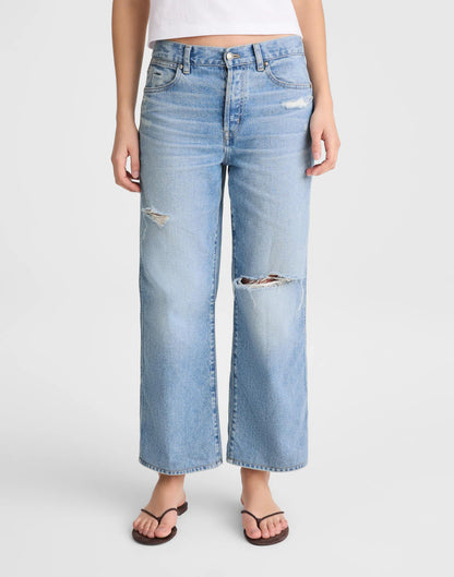 Low-Slung Baggy Crop Jean
