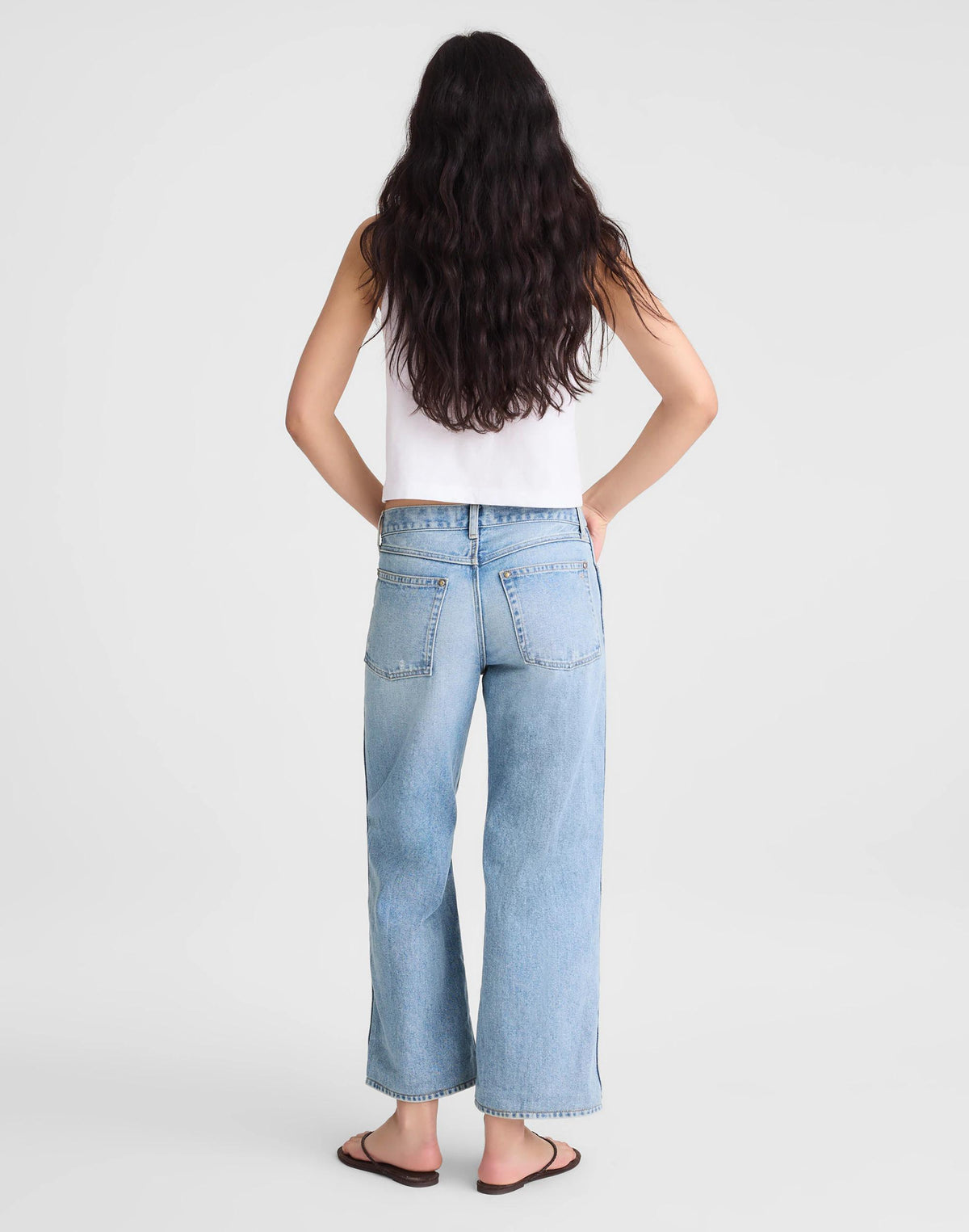 Low-Slung Baggy Crop Jean