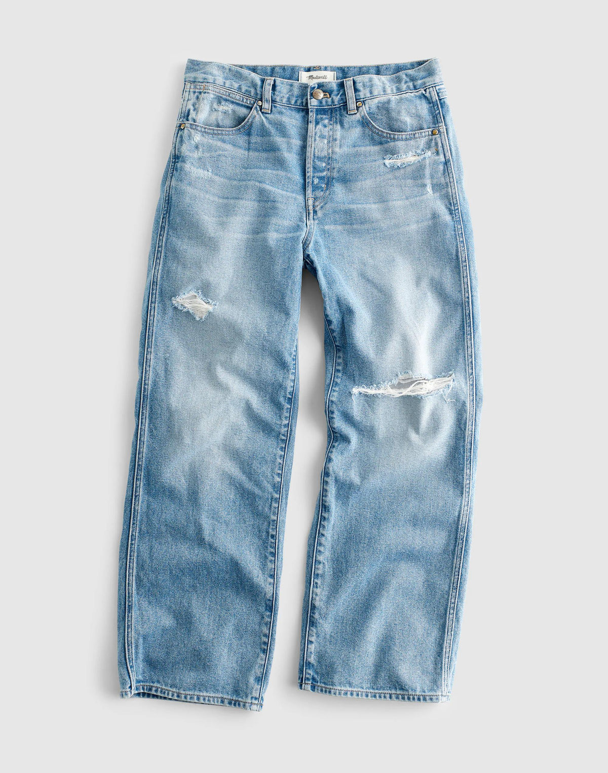Low-Slung Baggy Crop Jean
