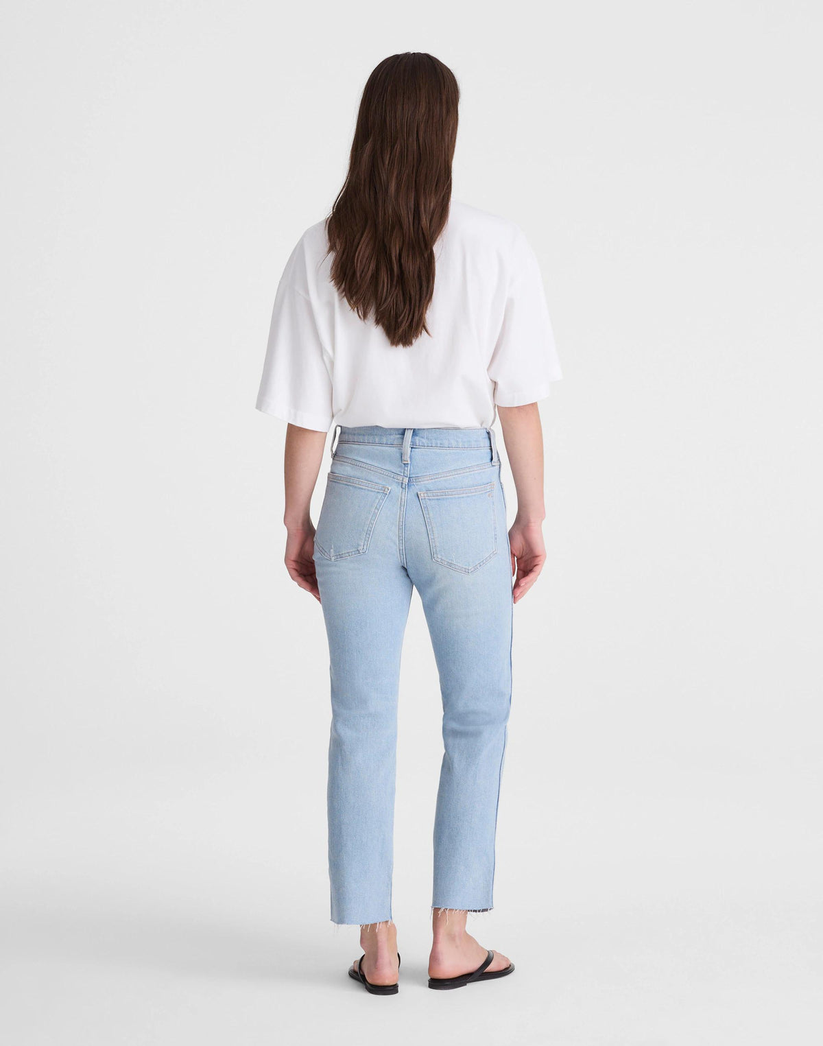 The Longline Straight Crop Jean