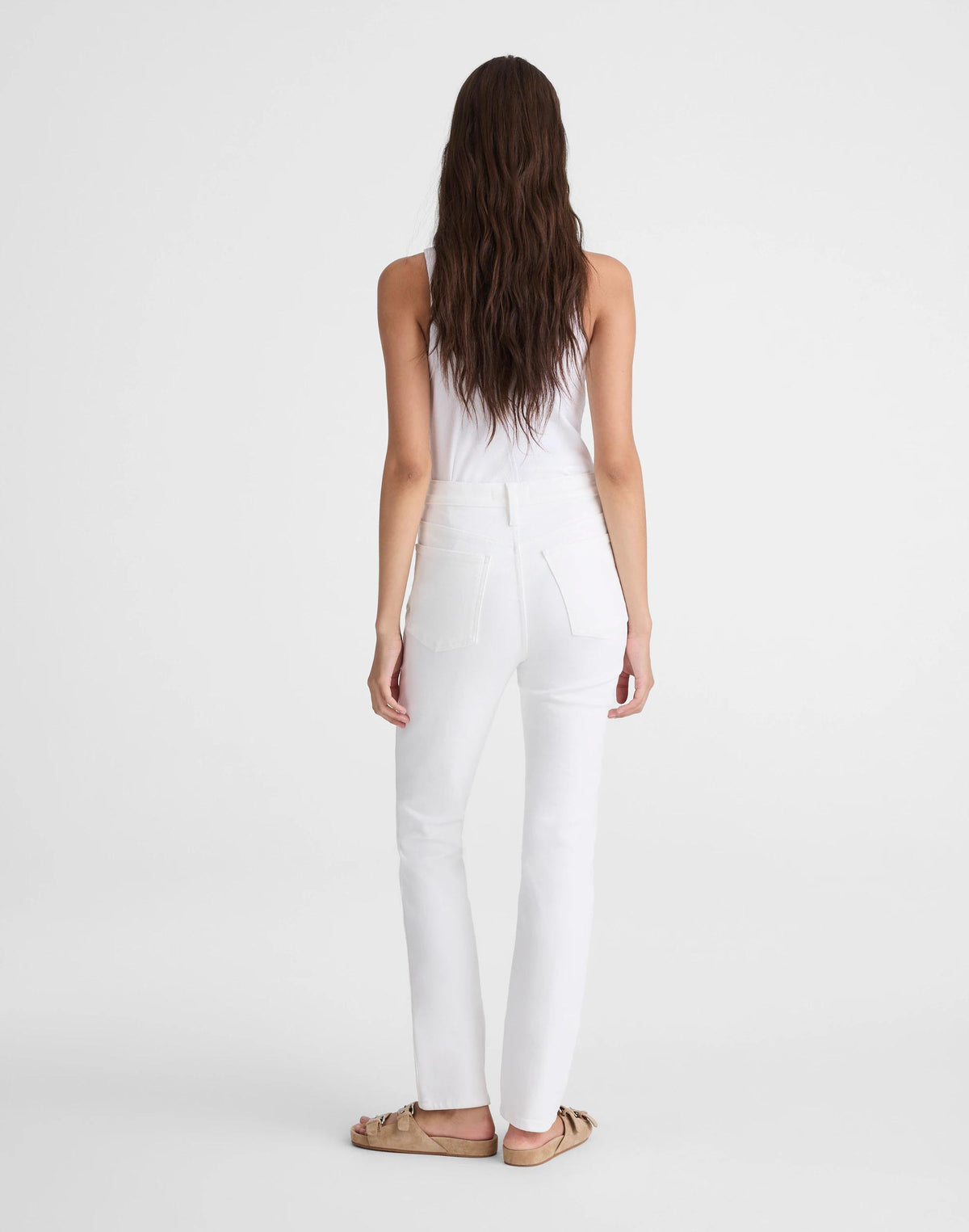 The Pencil Jean in Super Stretch Denim