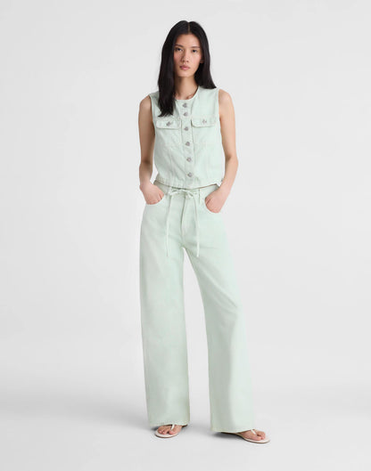 Madewell x Shopbop Airy Denim Crop Vest