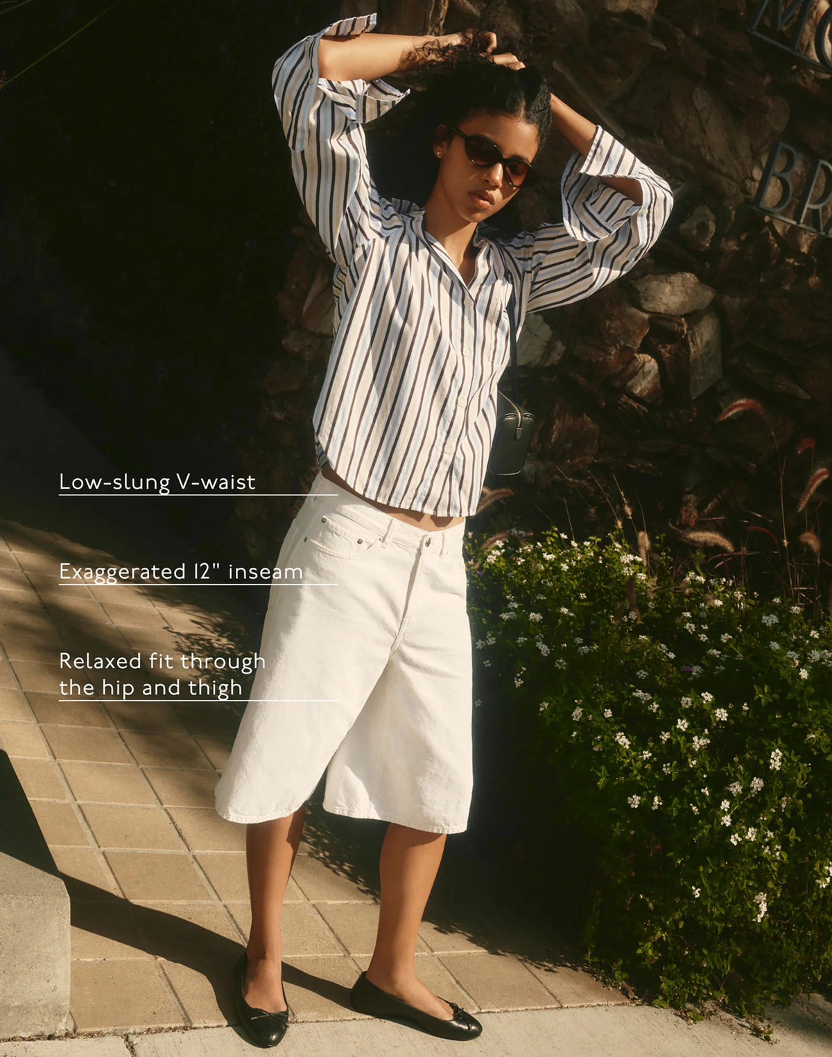 The V-Waist Bermuda Short